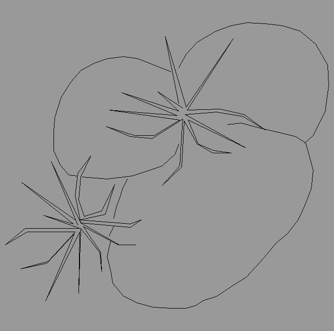 Bloque Autocad Vista de Árbol en Planta
